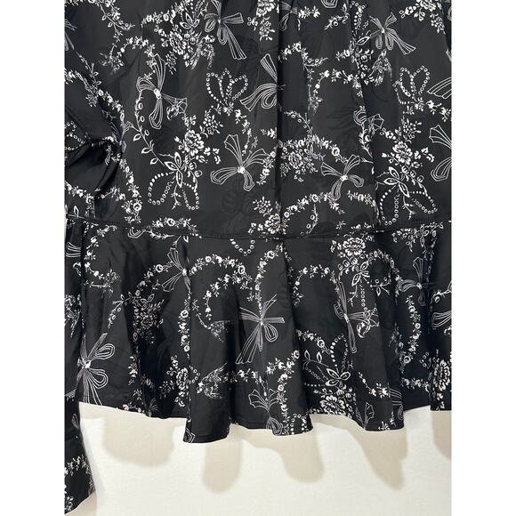 Free People Intimately Beauty Sleep Short Pajama Set 2 Piece Black Sz Small NWOT - Picture 13 of 16